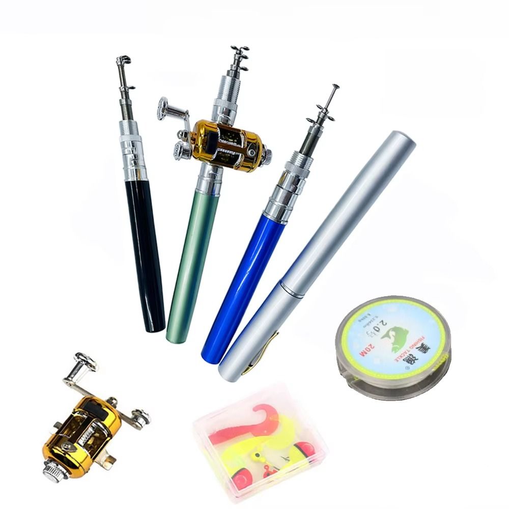 Fishing Rod Spinning - Joran Pancing Lipat Bentuk Pena Teleskopik
