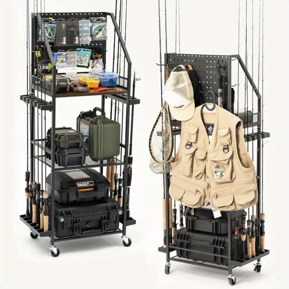 Fishing Rod Case - Penyangga Joran Pancing untuk Garasi, Penyangga