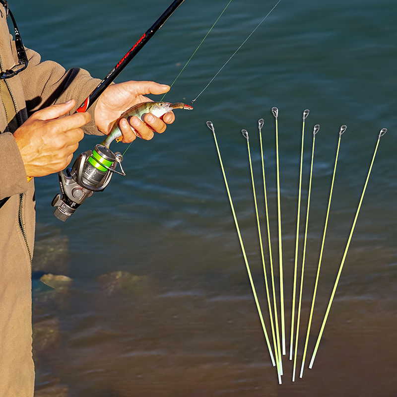 5Pcs Ujung Joran Pancing 42CM, - Fishing Rod Repair Kit ulasan dan harga