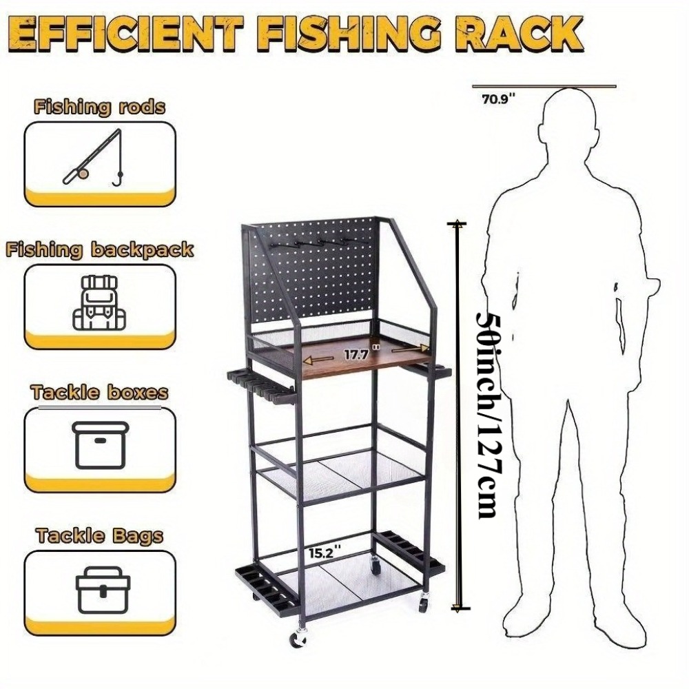 Penyangga Joran Pancing untuk  - Fishing Rod Case ulasan dan harga